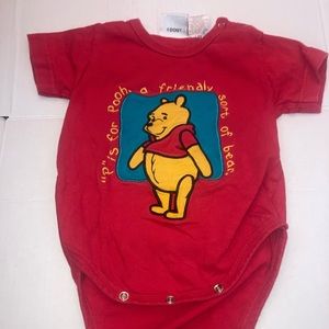 Vintage Disney Store Winnie the Pooh Onesie